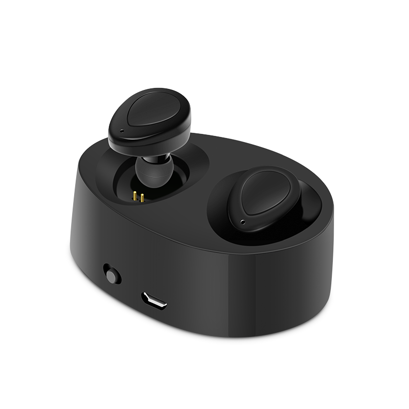 wireless Ears Bluetooth headset mini miniature The ear fashion movement Into the ear plug type