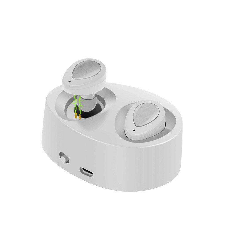 wireless Ears Bluetooth headset mini miniature The ear fashion movement Into the ear plug type