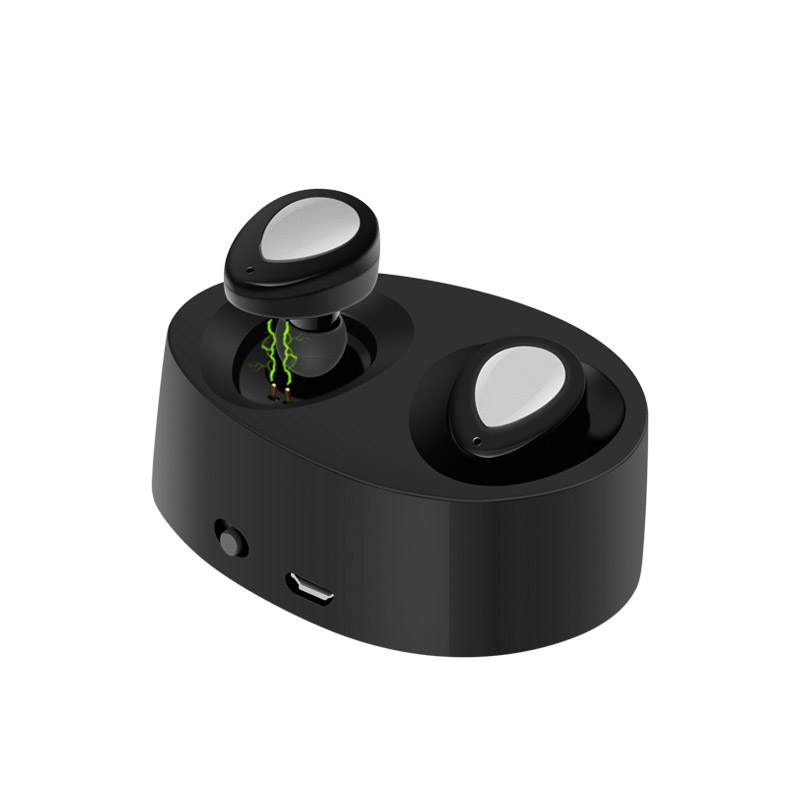 wireless Ears Bluetooth headset mini miniature The ear fashion movement Into the ear plug type