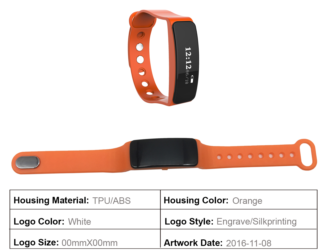 intelligent wristband Heart rate monitor health movement waterproof Bluetooth Step wristband