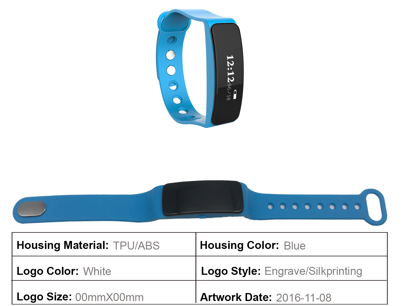 intelligent wristband Heart rate monitor health movement waterproof Bluetooth Step wristband