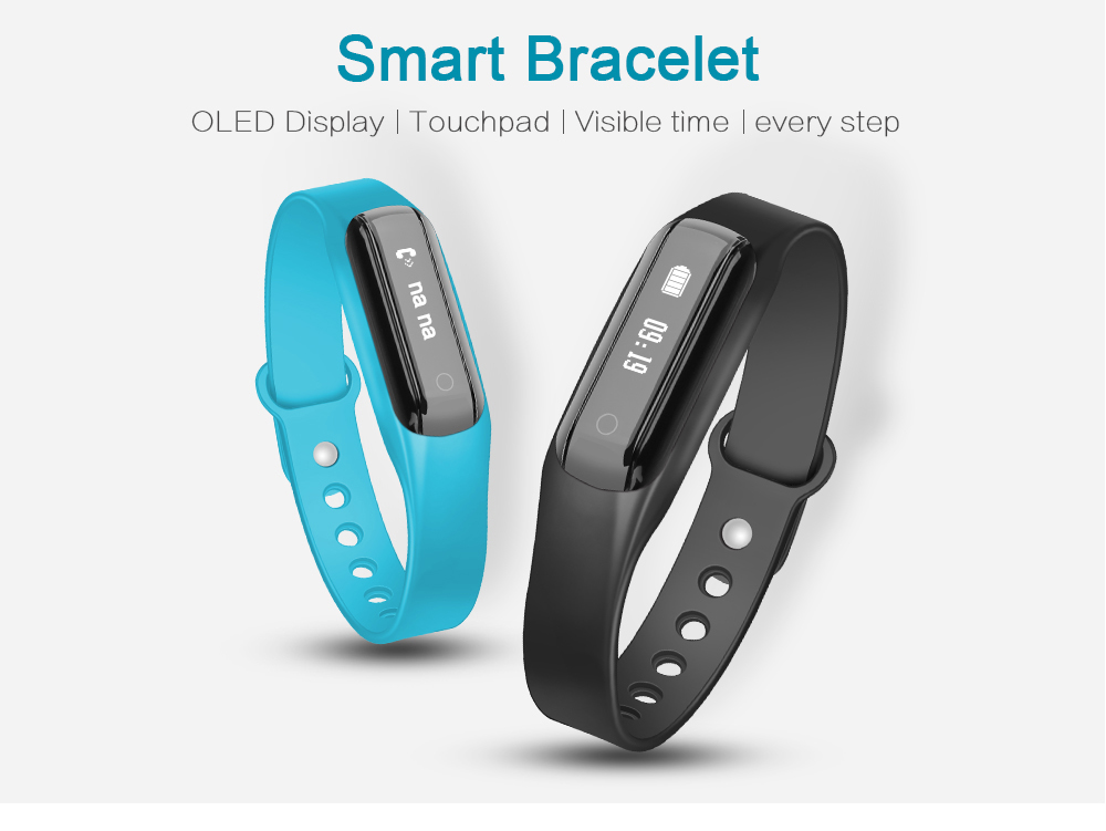 intelligent movement Step  waterproof Sleep monitor news remind intelligent wristband