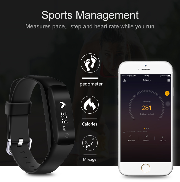 intelligent movement Step  waterproof intelligent movement wristband  Andrews iOS General