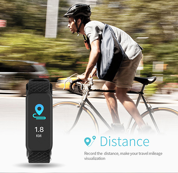 intelligent Color screen wristband news Push Heart rate monitor movement  waterproof  movement