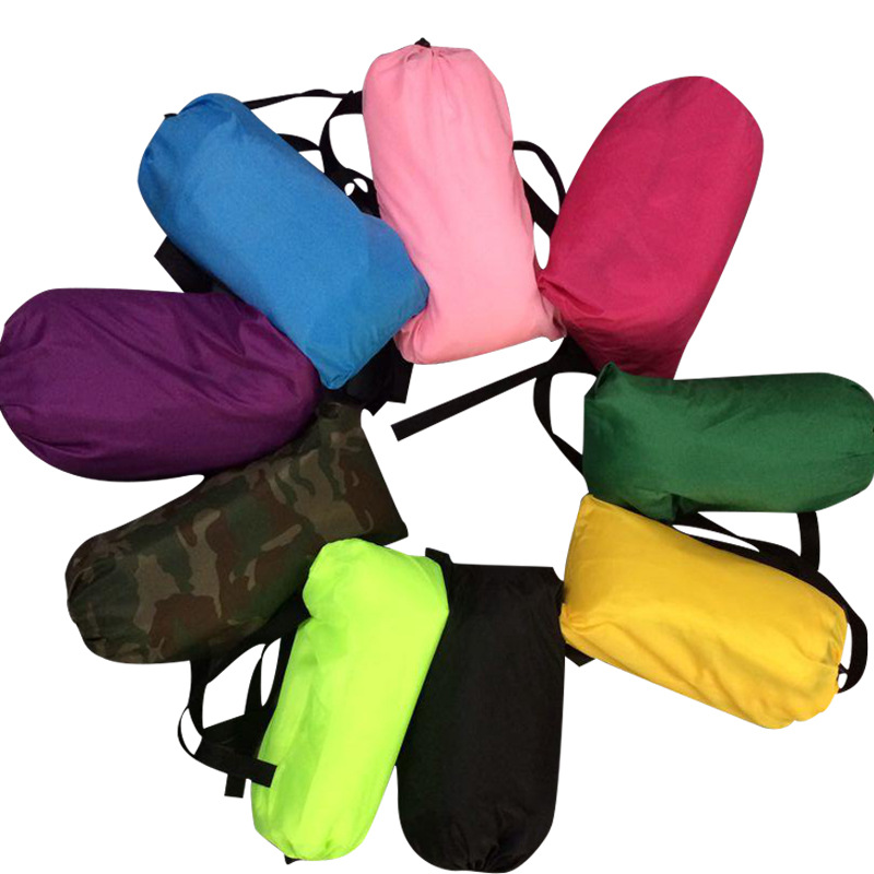 Square outdoor Beach Inflatable sofa  Foldable rinse Single and double lazy Nap artifac