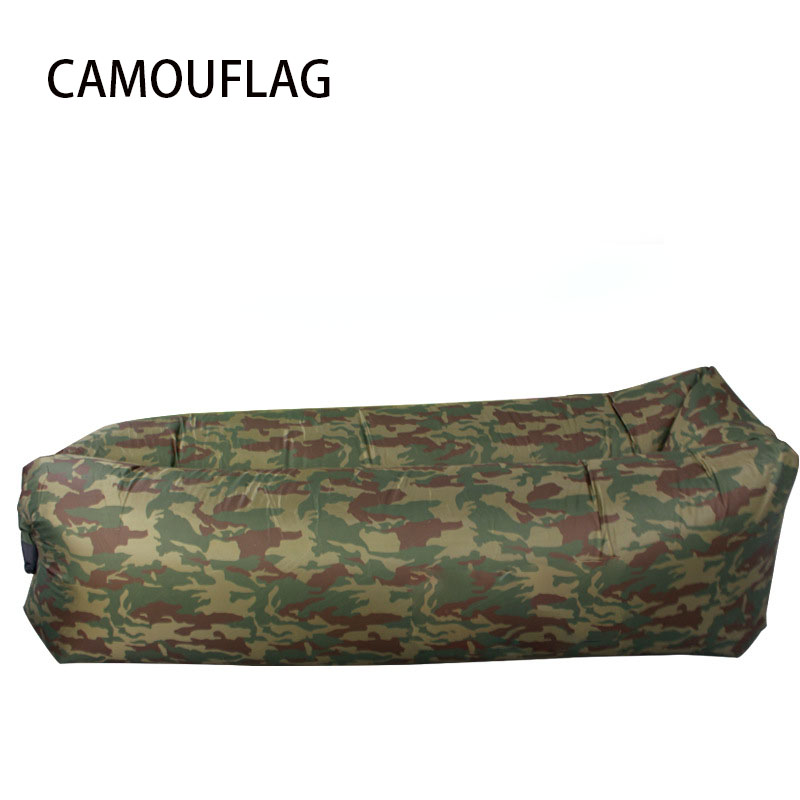 Square outdoor Beach Inflatable sofa  Foldable rinse Single and double lazy Nap artifac