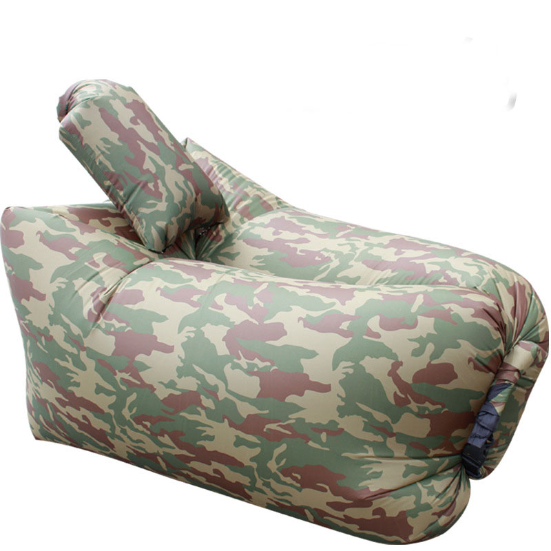 outdoor Inflatable sofa  Beach camping Portable Inflatable sleeping bag Inflatable pad