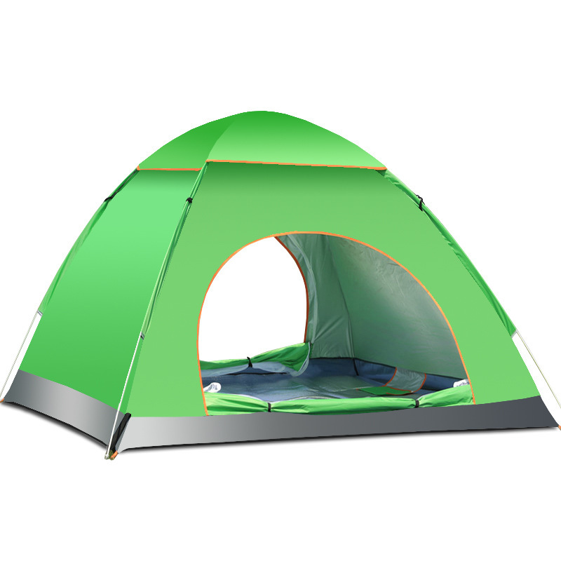 outdoor tent tent 3-4 people Fully automatic tent  camping  Set Beach tent