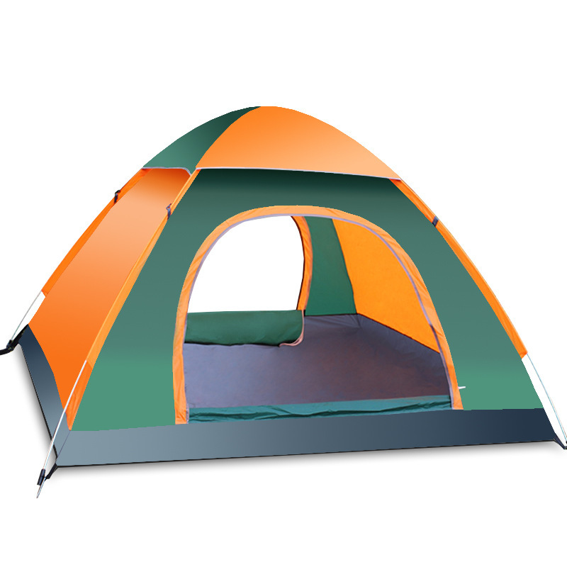 outdoor tent tent 3-4 people Fully automatic tent  camping  Set Beach tent