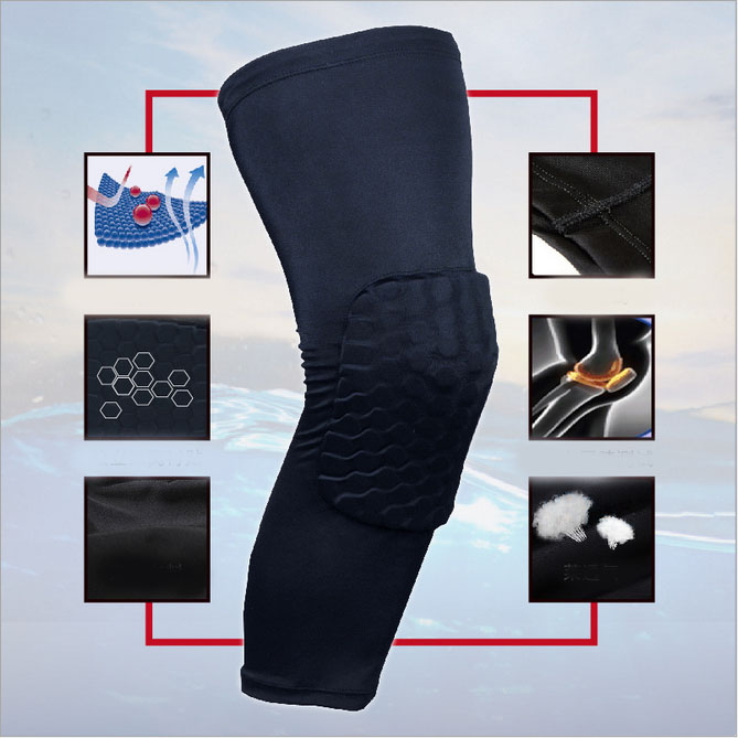 outdoor movement  Knees honeycomb basketball  Crash Leggings Protector Knees