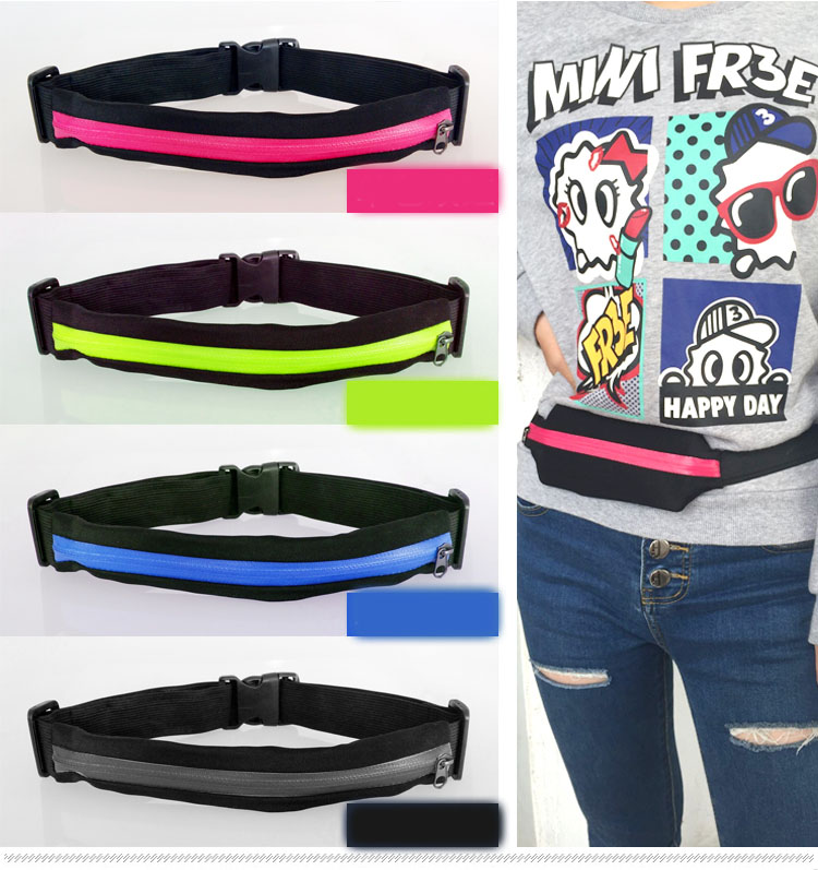 outdoor Elasticity movement Pockets Multifunction men and women Run  Ride Pockets waterproof