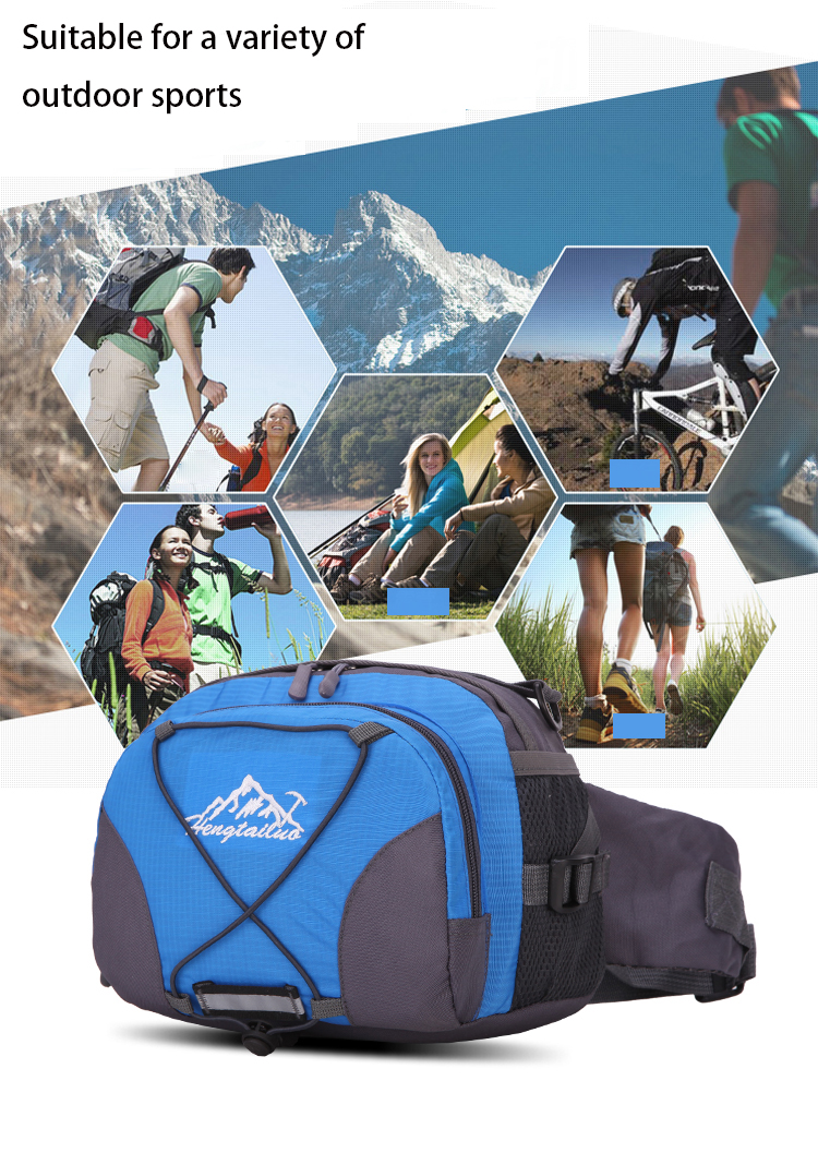 Pockets Multifunction Cash register Messenger Leisure tourism outdoor movement Run Big pockets