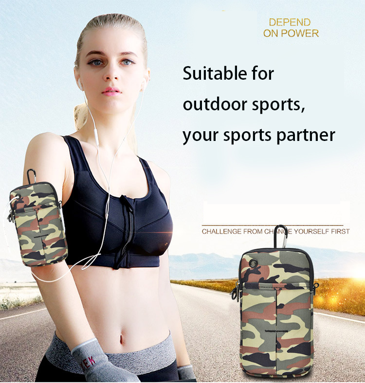 outdoor movement Run Arm pack Ride Shoulder Fitness Mobile phone Arm with bag phone case