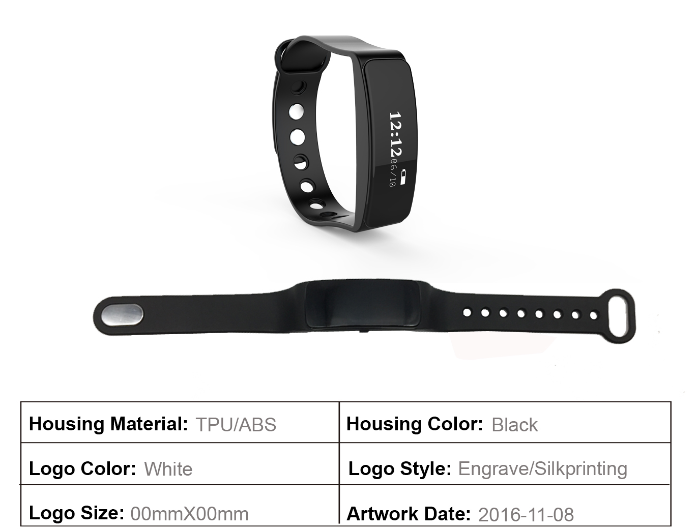 intelligent wristband Heart rate monitor health movement waterproof Bluetooth Step wristband