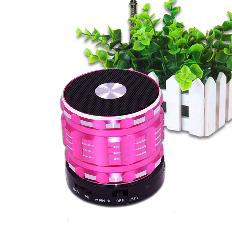 Bluetooth Speaker wireless Portable Card bass metal Small steel gun Mobile phone Mini sound