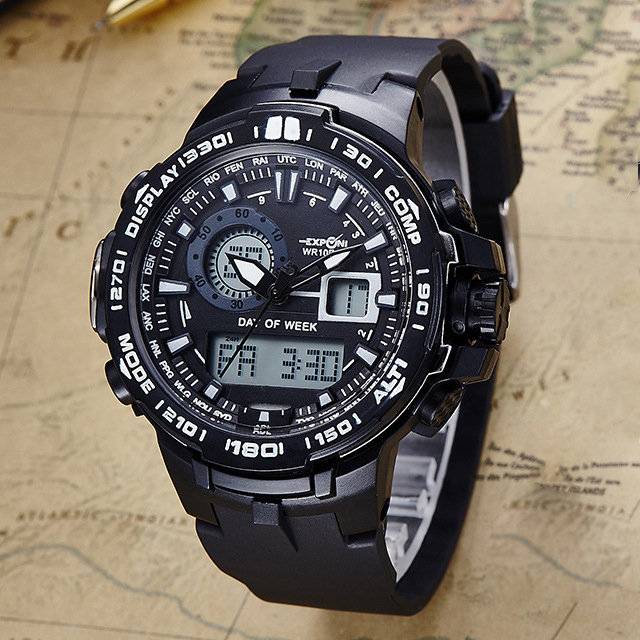Outdoor Movement Waterproof Multifunction Men Fashion trend Movement digital Watch