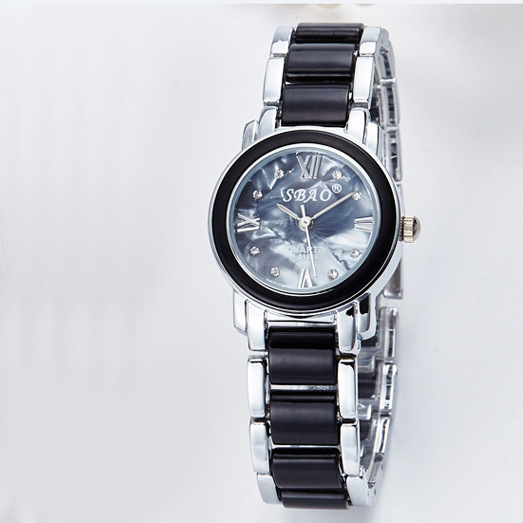 White Ceramics Bracelet Trend Fashion Female Models Student Upscale Brand Watch  Waterproof Watch