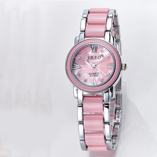 White Ceramics Bracelet Trend Fashion Female Models Student Upscale Brand Watch  Waterproof Watch