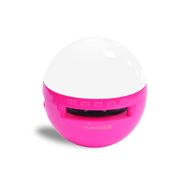 Handsfree call Mobile phone wireless Bluetooth Speaker Round Portable Card bass Mini Small sound