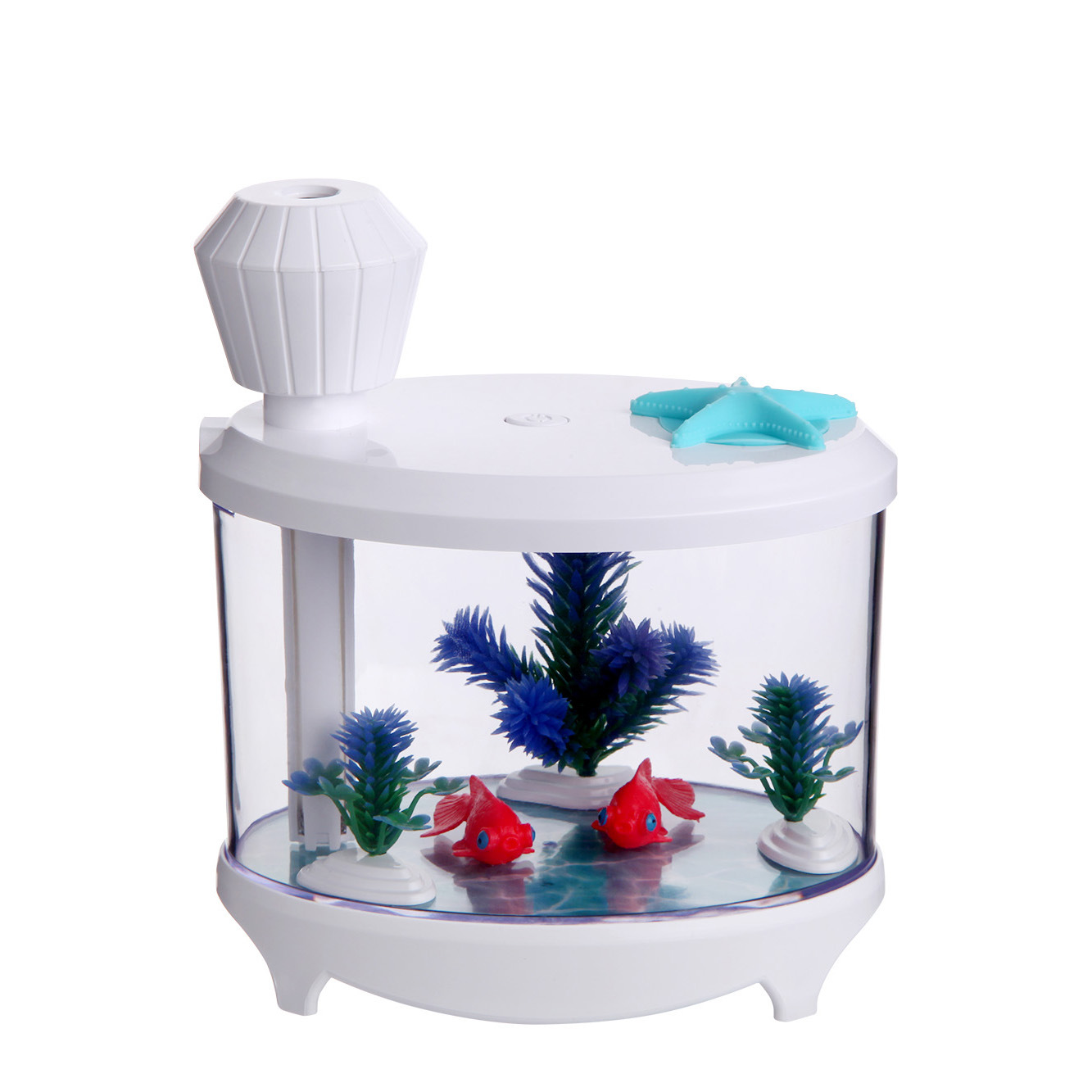 Fish Tank Lights Humidifier Creative USB Charge Humidifier Mini Home Humidifier