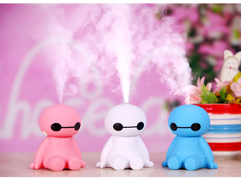 USB Noob Humidifier Creative Lovely USB Mini Mute Home Office Desktop