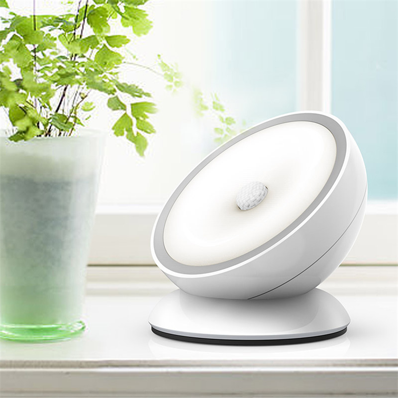 Human Body Sensor Light Rotate Human Body Sensor Light Energy Saving Lamp Night Light Reading light