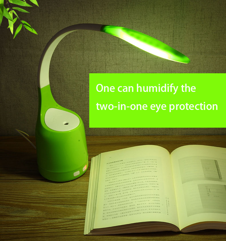 USB Charge Night Light Humidifier Table Lamp Air Filter Creative Night Light