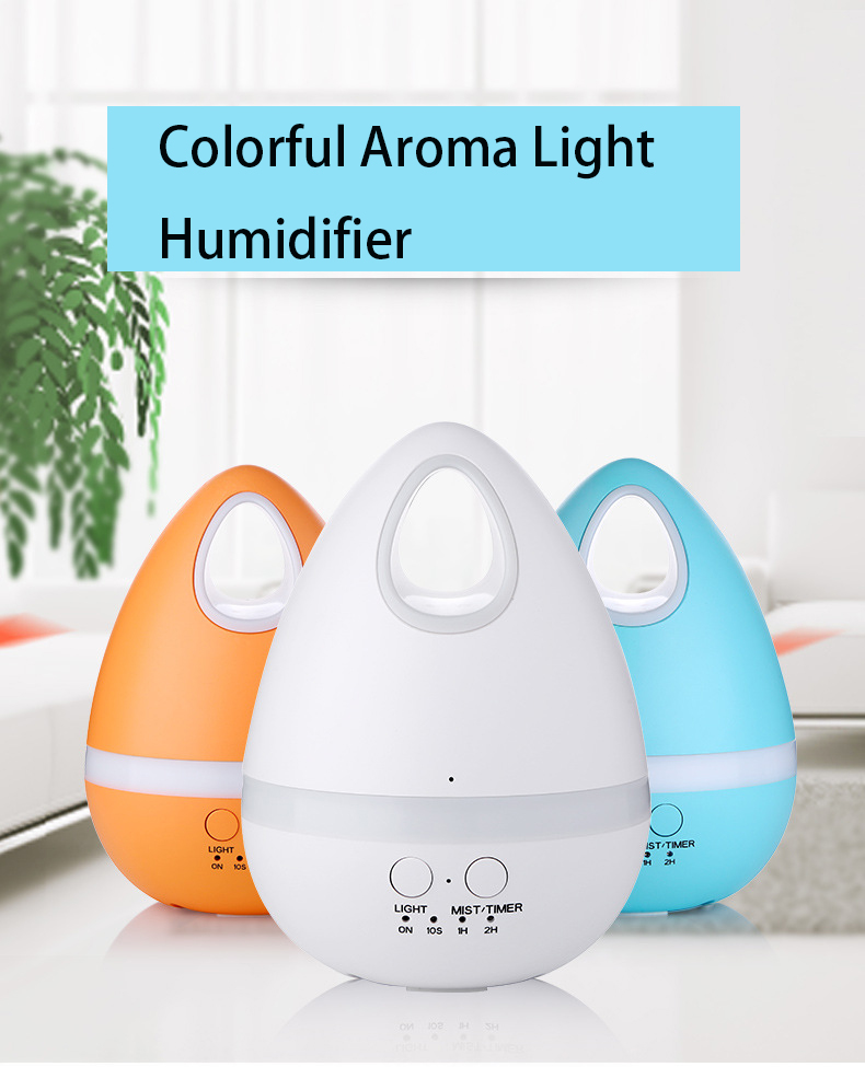 Aroma Humidifier Ultrasonic Essential Oil  Colorful Aroma Lamps Humidifier
