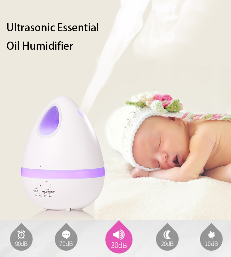 Aroma Humidifier Ultrasonic Essential Oil  Colorful Aroma Lamps Humidifier