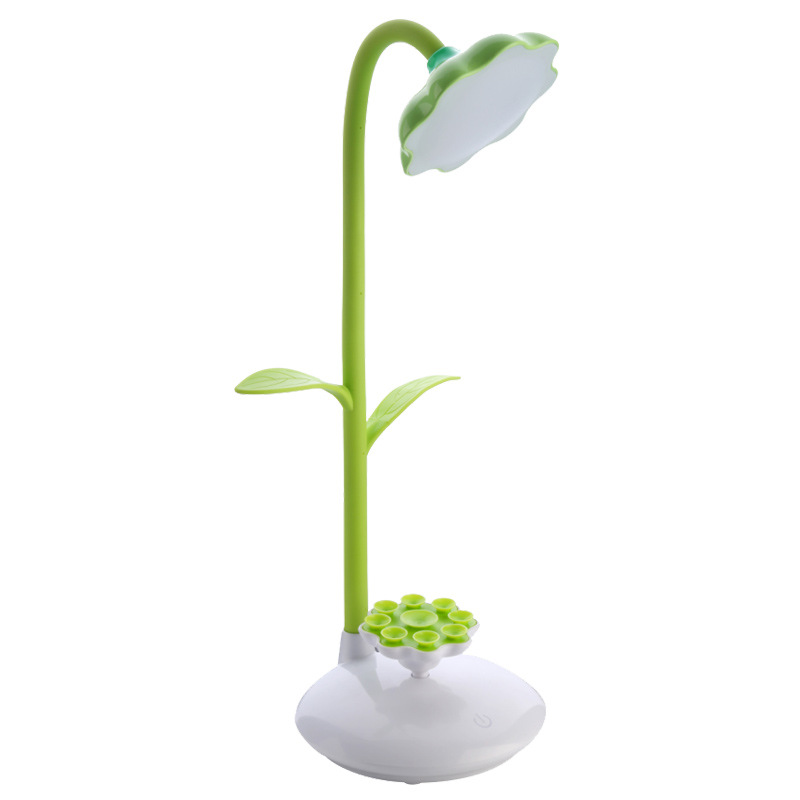 LED eye Protection Table Lamp Pen Holder Lamp Fold Bending Table Lamp Multifunction Eye protection