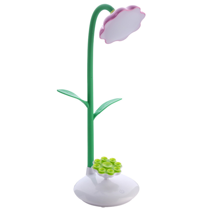 LED eye Protection Table Lamp Pen Holder Lamp Fold Bending Table Lamp Multifunction Eye protection