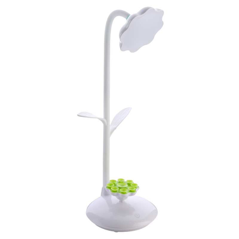 LED eye Protection Table Lamp Pen Holder Lamp Fold Bending Table Lamp Multifunction Eye protection