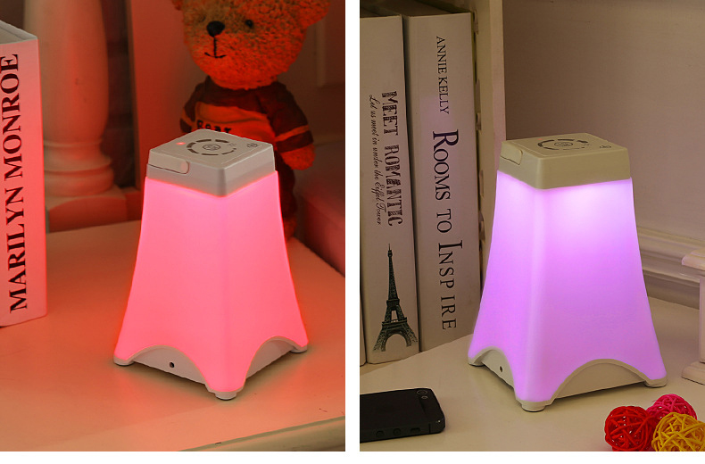 Convenient Usb charge touch Sensor light Led bed head Wardrobe lights   Eiffel Tower Night light