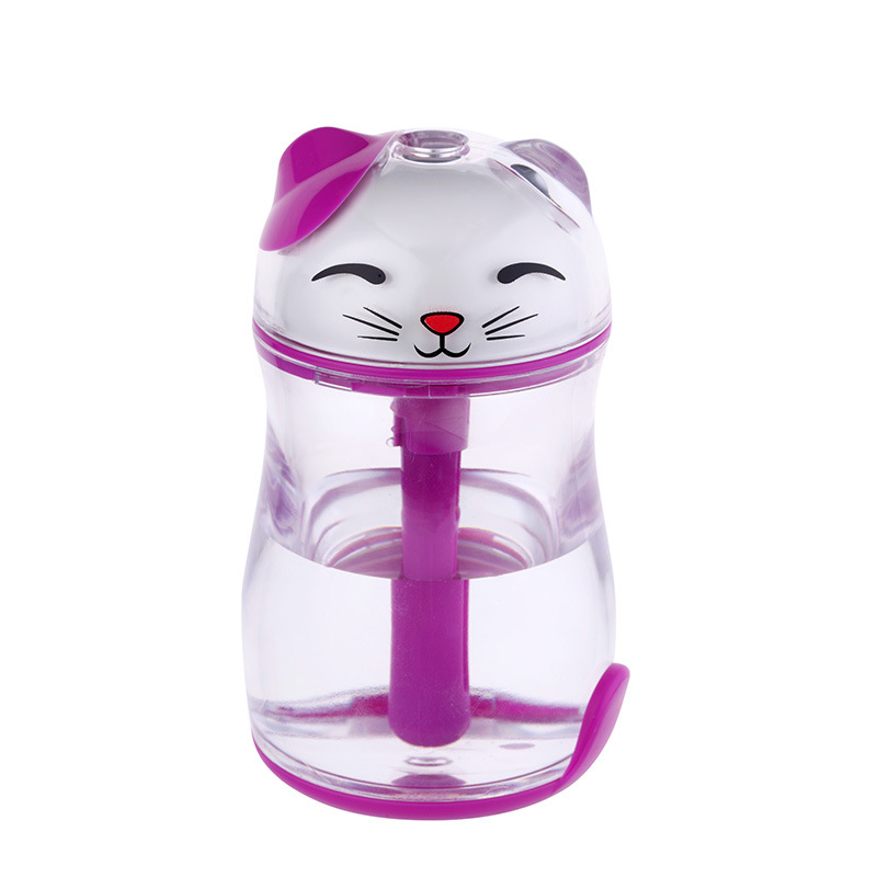 Lucky Cat Humidifier Mini USB Colorful Crystal Light Humidifier Creative Cartoon lovely Humidifier