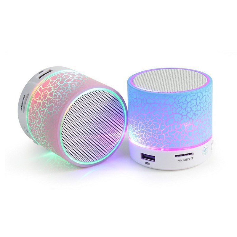 Bluetooth Speaker crack Bluetooth Sound Mp3 card Play   FM radio Mini Bluetooth Small steel gun