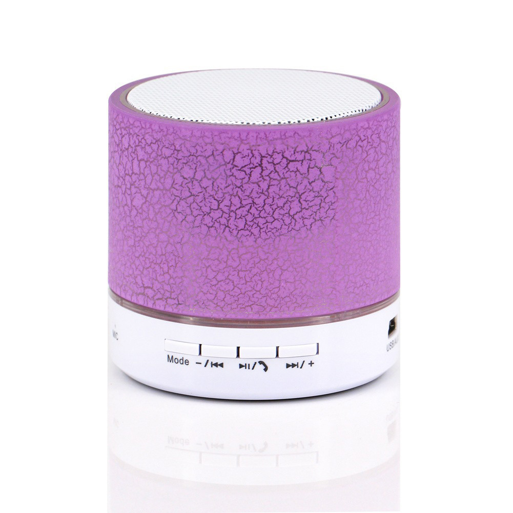 Bluetooth Speaker crack Bluetooth Sound Mp3 card Play   FM radio Mini Bluetooth Small steel gun