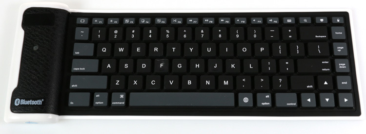 Mobile Phone Flat Computer General Wireless Bluetooth Waterproof Foldable Silica Gel Soft keyboard