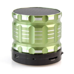 Wireless Bluetooth Speaker Outdoor Portable Mini Bass Card Mobile phone Small Steel Gun Sound