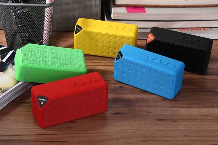 Wireless Bluetooth Speaker Outdoor Small Cube Sound Mini Portable Radio Card Cube Bass