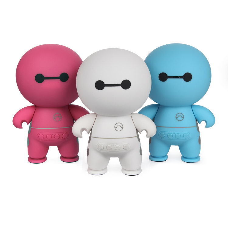 Wireless Bluetooth Speaker Mini Dolls Big White Bass  Mobile Phone Computer General Small Sound