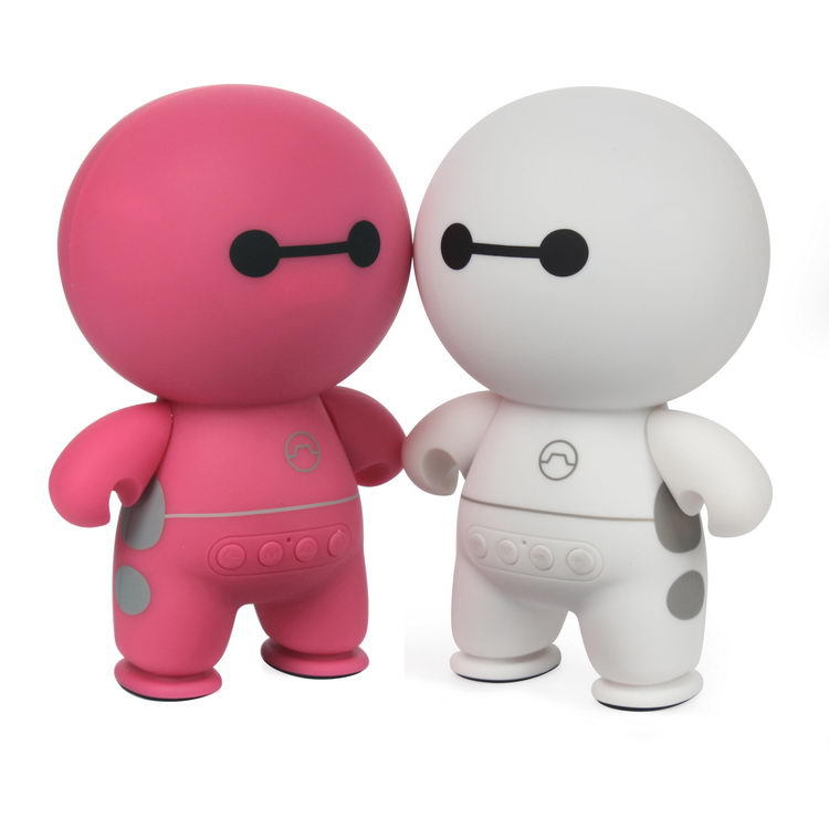 Wireless Bluetooth Speaker Mini Dolls Big White Bass  Mobile Phone Computer General Small Sound