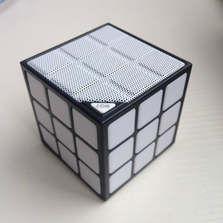 Cube Bluetooth Speaker Card bass Creative wireless Portable outdoor Colorful LED sound