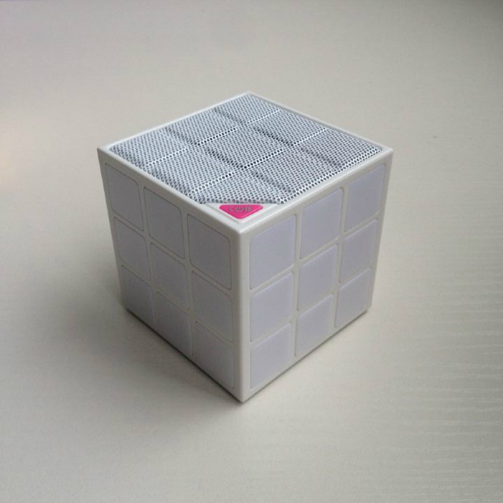 Cube Bluetooth Speaker Card bass Creative wireless Portable outdoor Colorful LED sound