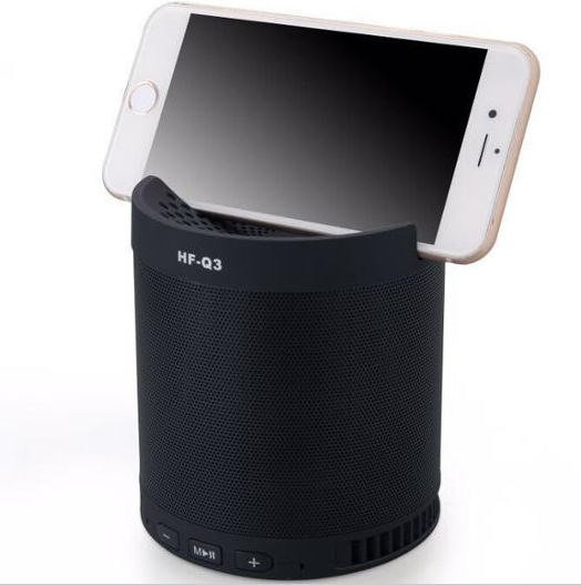 Wireless Bluetooth Speaker Creative Mini Portable Card Small Sound Mobile Phone Stent Outdoor Bass