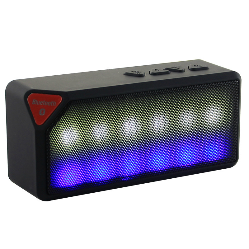 Led Bluetooth Creative Lanterns Mobile phone computer bass outdoor Portable Mini Card Small speakers