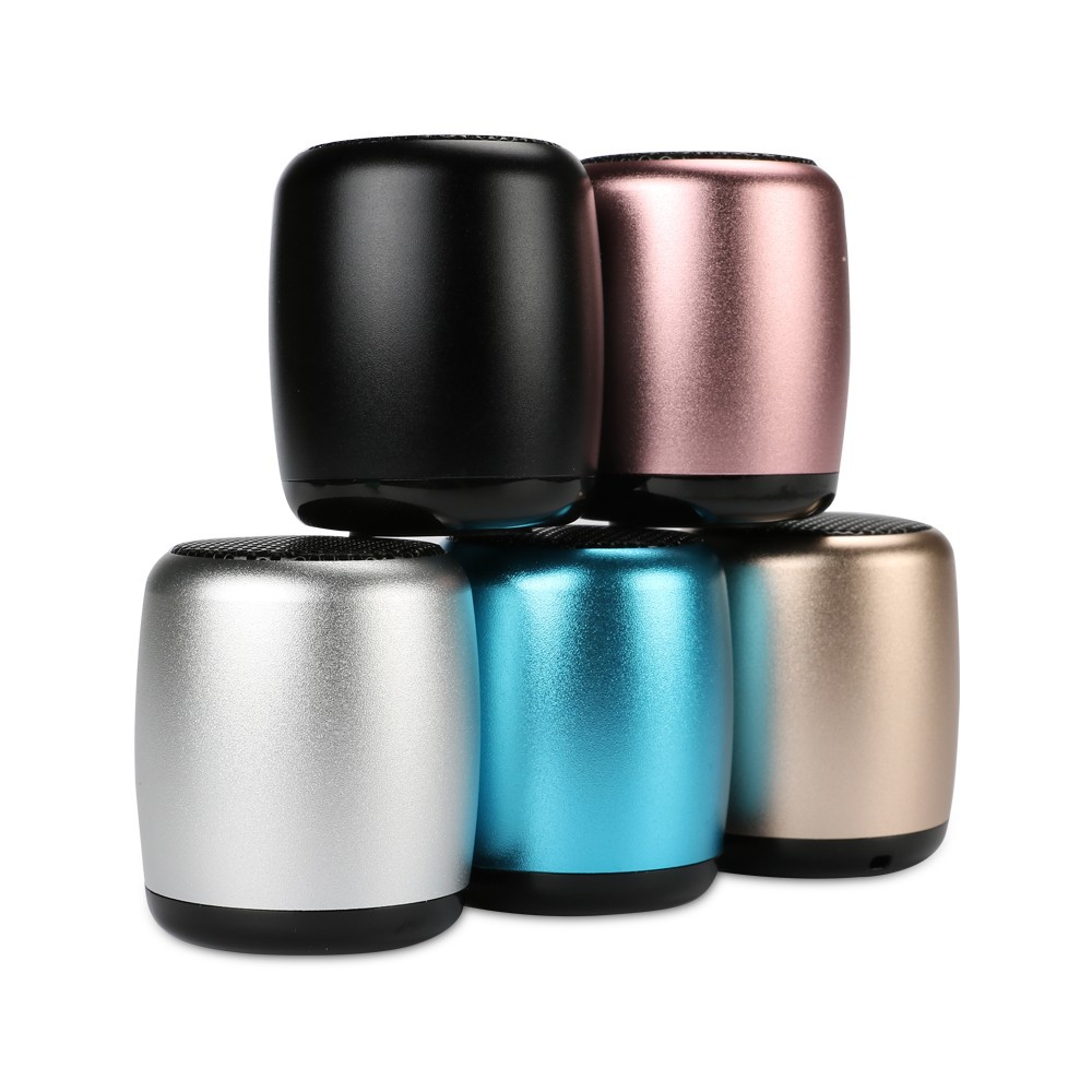 Wireless Bluetooth Speaker Bass Metal Mini Small Steel Gun Portable Outdoor Mini Sound