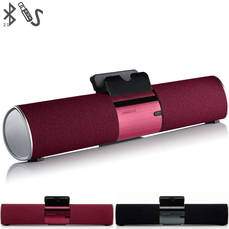 Handsfree Wireless Bluetooth Speaker Portable Mobile Phone Flat Stent Bluetooth Sound Bass