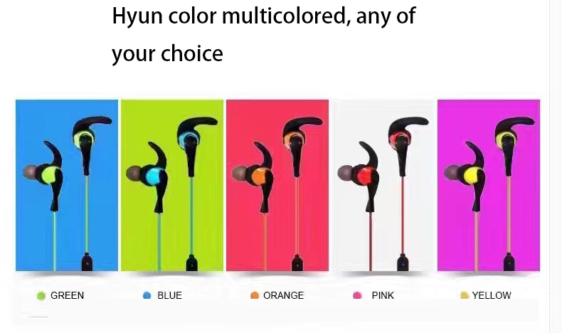 Wireless Bluetooth Headset  Movement Run Stereo Ear Style 4.2 Headset   Ears Bluetooth Headset
