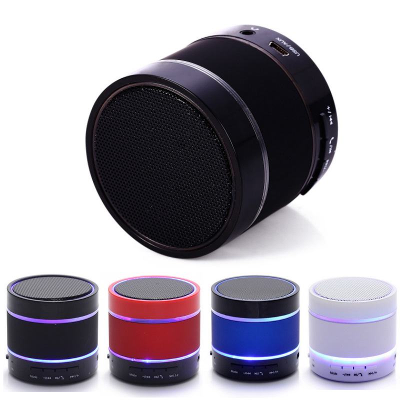 Wireless LED Bluetooth Speaker Mobile Phone Mini Portable Bass Card Radio Outdoor Sound