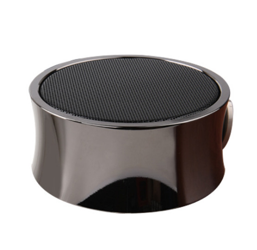 Metal Bluetooth Speaker Mini Portable Bass Card Mobile Phone Small Sound With a Ring
